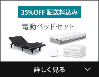 35%OFF 配送料込み 電動ベッドセット