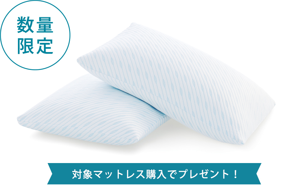 数量限定 対象マットレス購入でプレゼント！