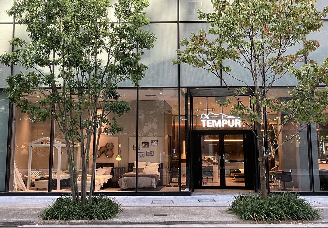 テンピュール 大阪ショールーム